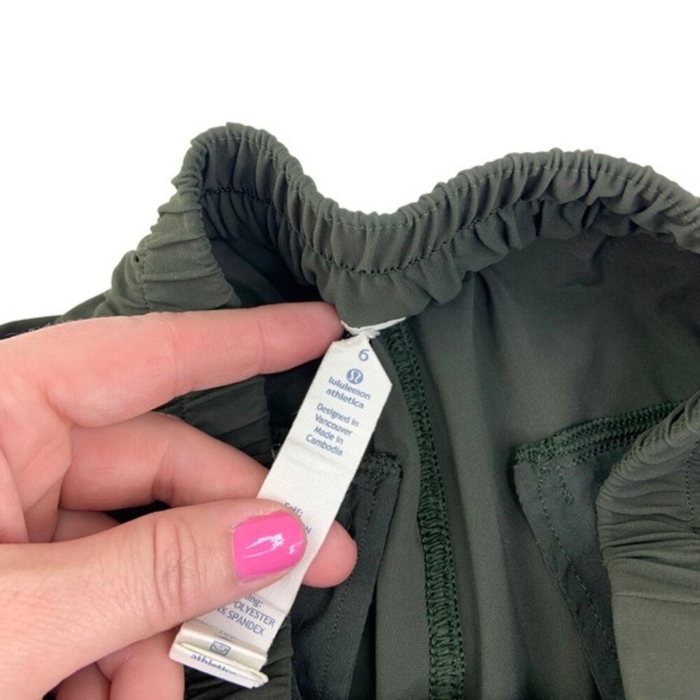 Lululemon City Summer Skort  in Green - Picture 3 of 6